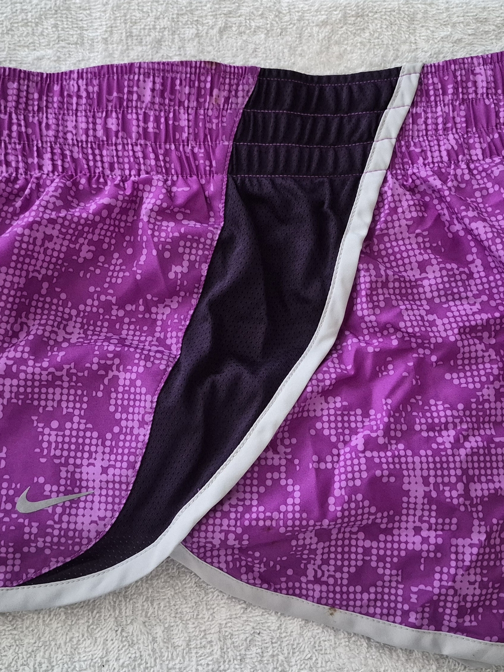 Nike Womens Purple Running Shorts Sz M